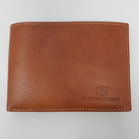 pelletteria Artigianale Other - Pelletteria Artigianale Genuine Leather Men's Wallet